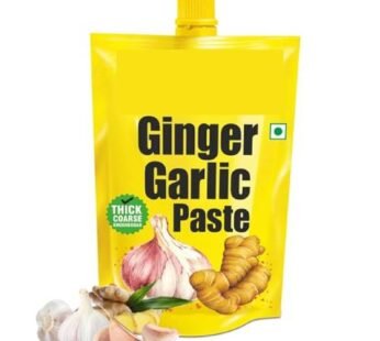 Ginger Garlic Paste || Thick & Coarse Paste for Cooking